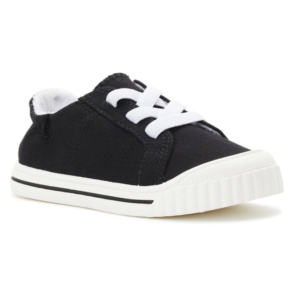 Wonder Nation Girl's Canvas Bump Toe Sneakers size 9